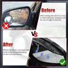 A Set of 2 Silicone Rain Covers for Car Rearview Mirrors, Rain Eyebrows for Car Rearview Mirrors,a Rain Shield for Car Weather
