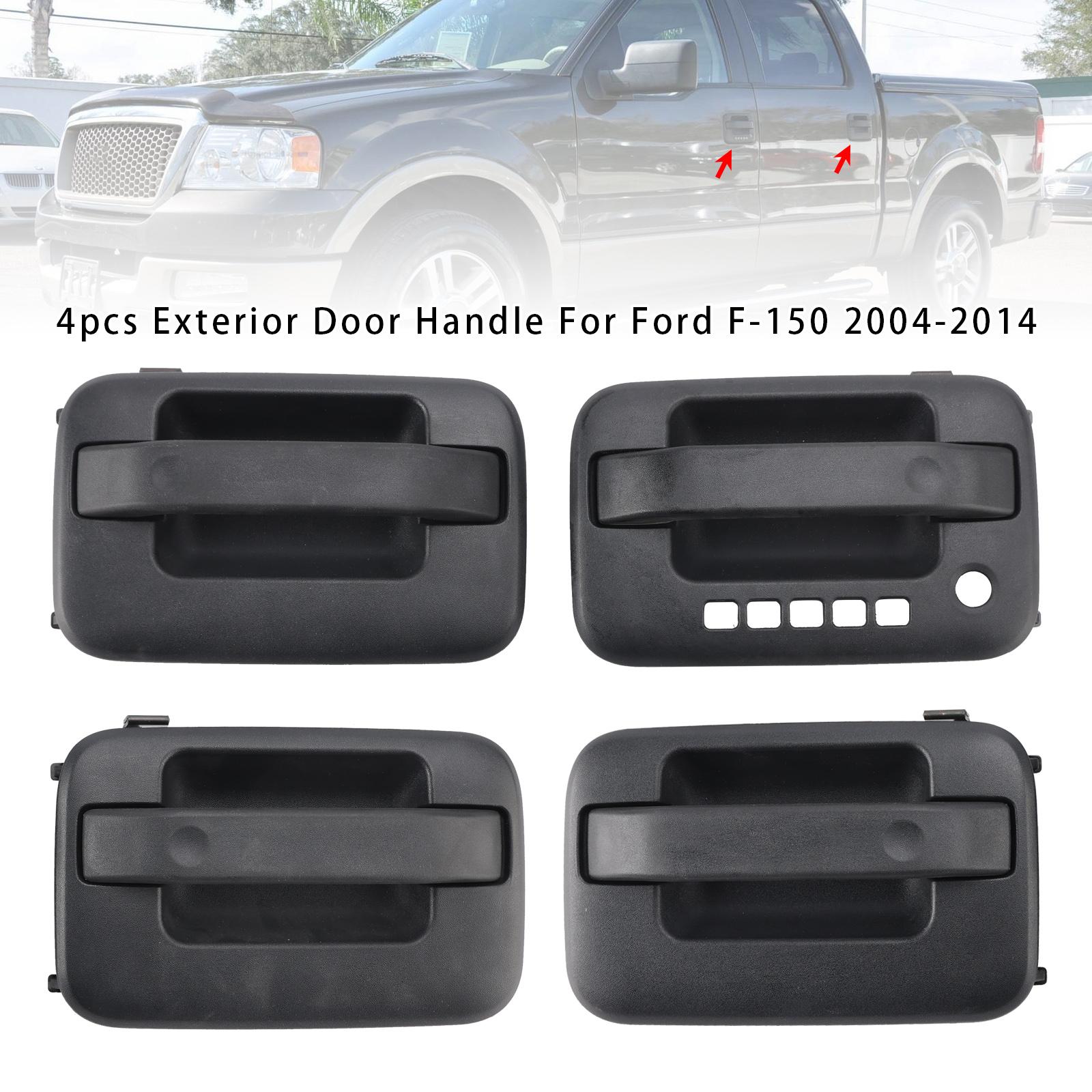 

4pcs Exterior Door Handle For Ford F-150 2004-2014