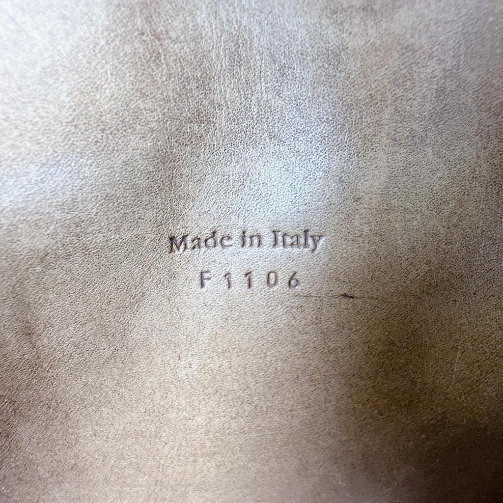 Berluti Calligraphy Long Wallet purse leather Brown unisex Used