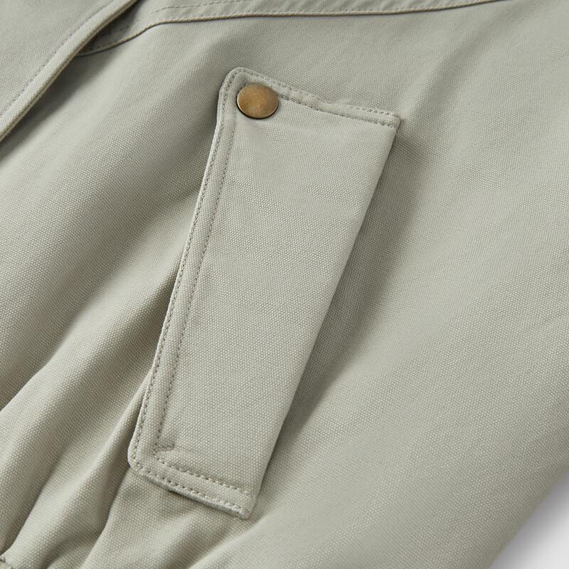 Semir Women's Winter Padded Faux Shearling Oversized Barn Jacket