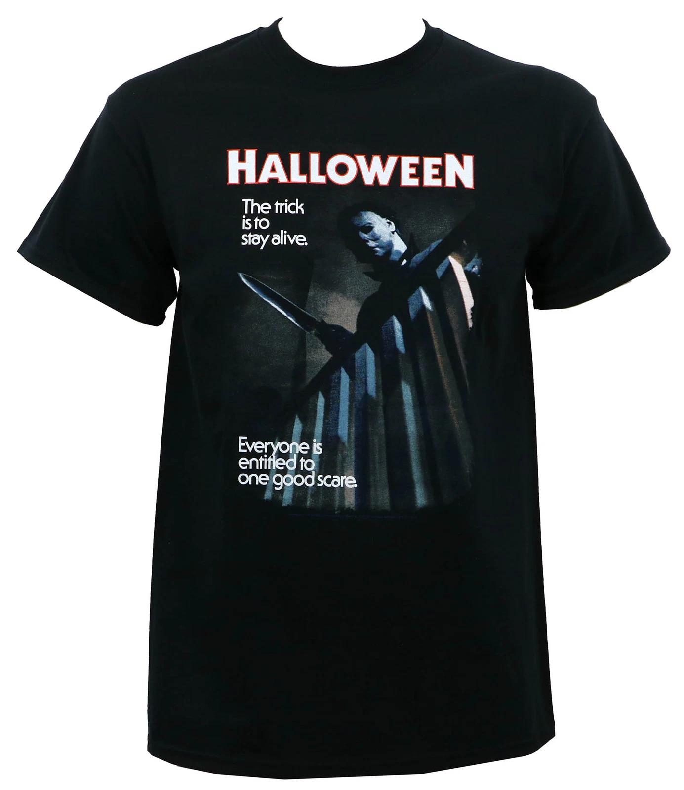 Authentic HALLOWEEN Movie One Good Scare Michael Myers T-Shirt S M L XL 2XL NEW 4XL