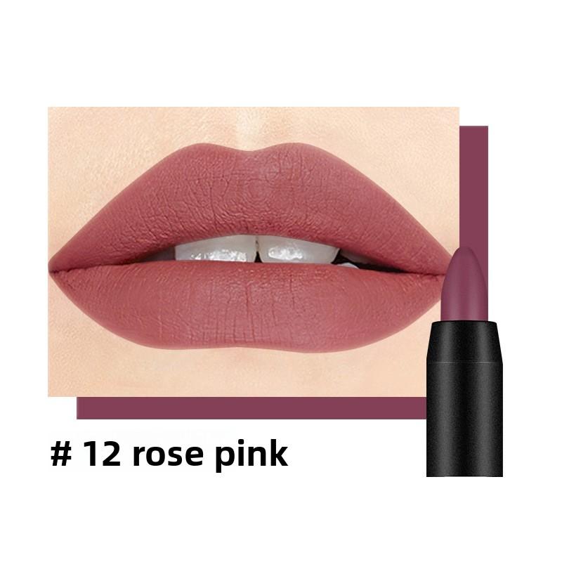 Matte Rotating Lipstick Pen 19 Shades, Moisturizing Easy To Color