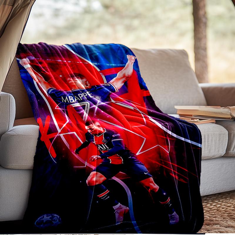 Kylian Poster Blanket Lightweight Ideal Bedding Blanket Perfect for Travel, Camping, Living Rooms, Offices, Sofas, Fan Christmas gift