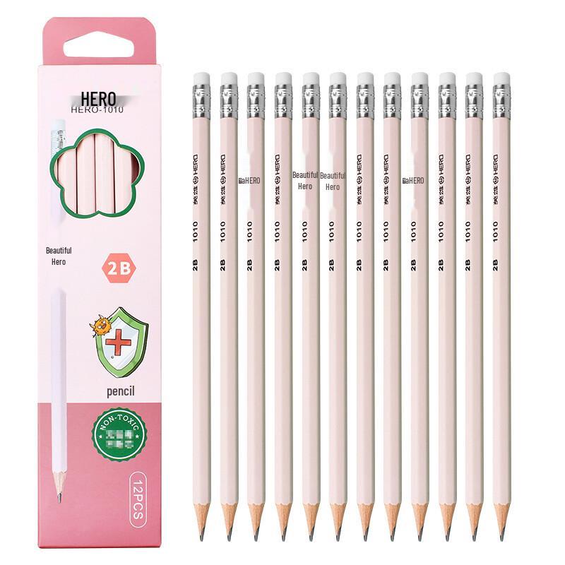HERO 2B Softened Wood Pencils