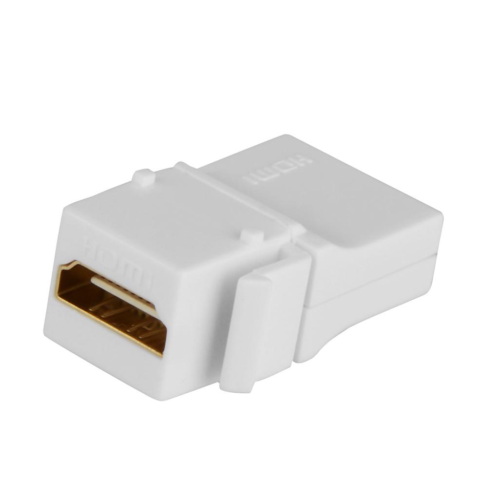 HDMI Keystone Jack Einsätze 90 Grad Right Angled HDMI Buchse Auf Buchse Adapter Vergoldet