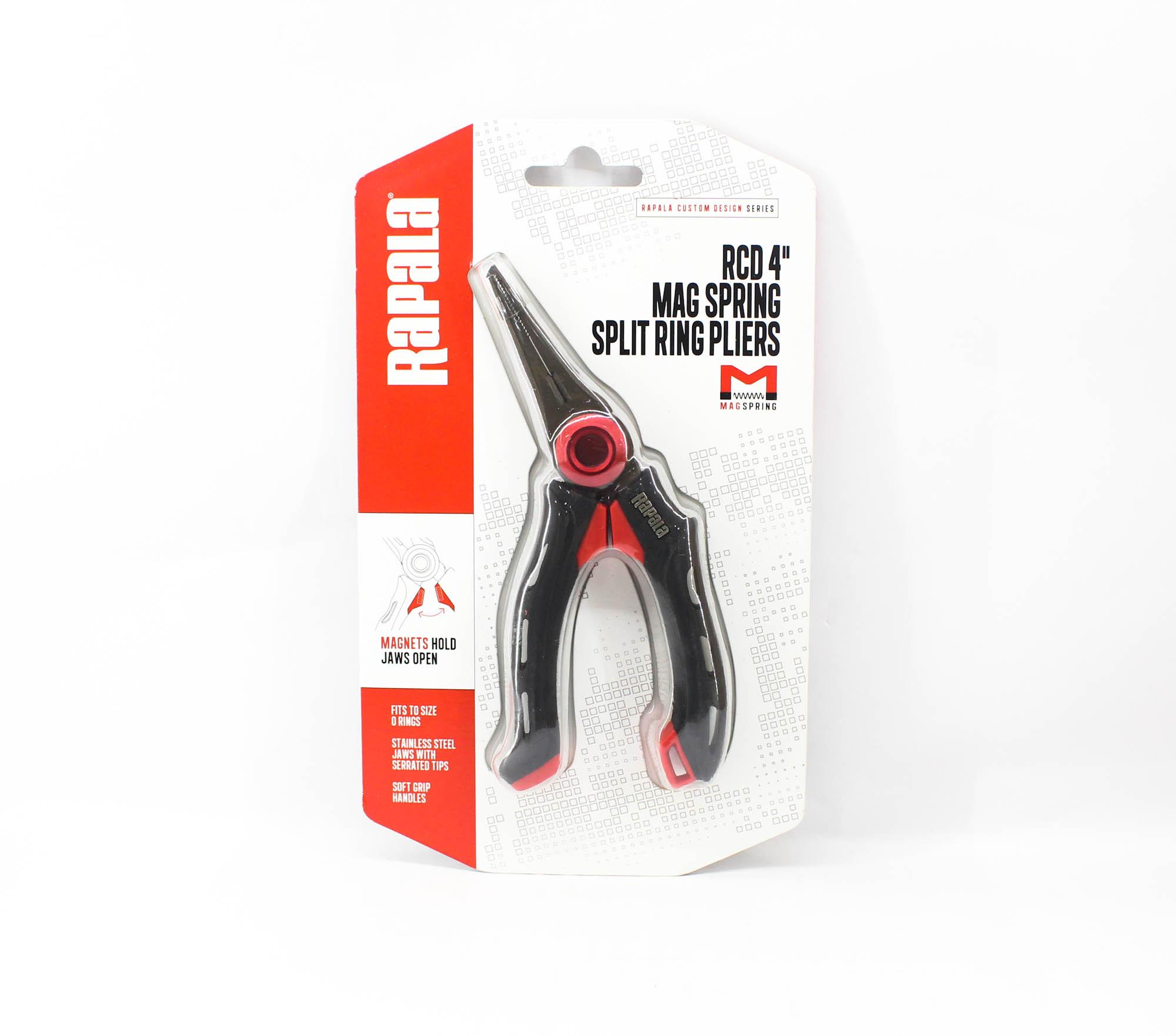 Rapala Оригинальные аксессуары Плоскогубцы с зажимом для заводных колец RCD 4 дюйма RCDMPS4 (4629)