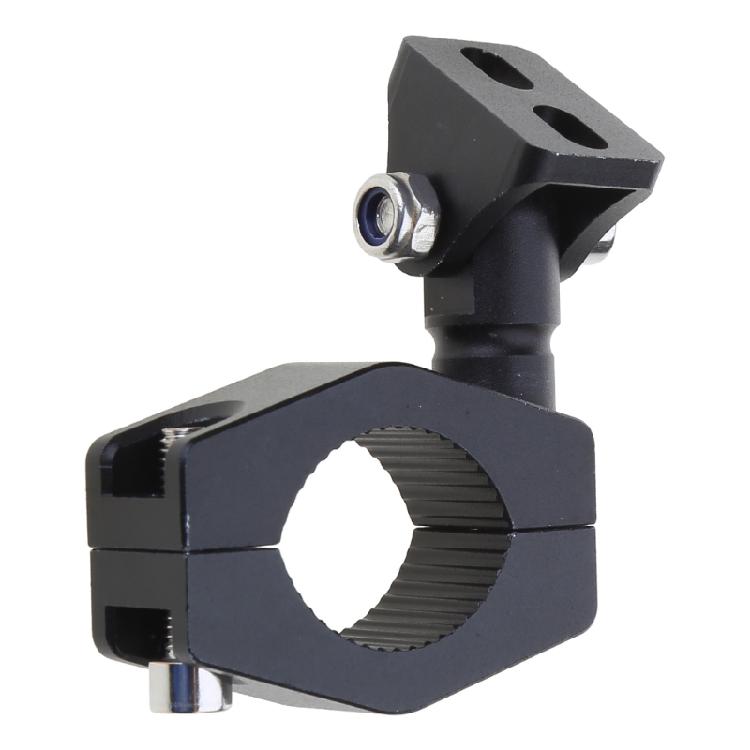 Мотоцикл Фара Фонарик Держатель Фары Лампы Кронштейн Основание Зажим Зажим чёрный