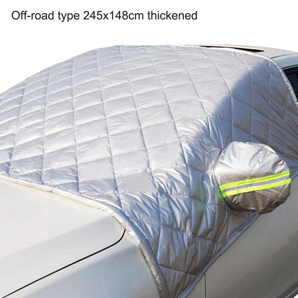 Trei straturi impermeabil Frost Guard protecție parbriz auto accesorii auto în aer liber pentru gheață zăpadă îndepărtarea gheții ștergător