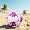 1PZ Pallone da Calcio Cuori Rosa Cuori Colorati Taglia 5 Calcio Cucito a Macchina Universale Indoor/Outdoor Calcio A63