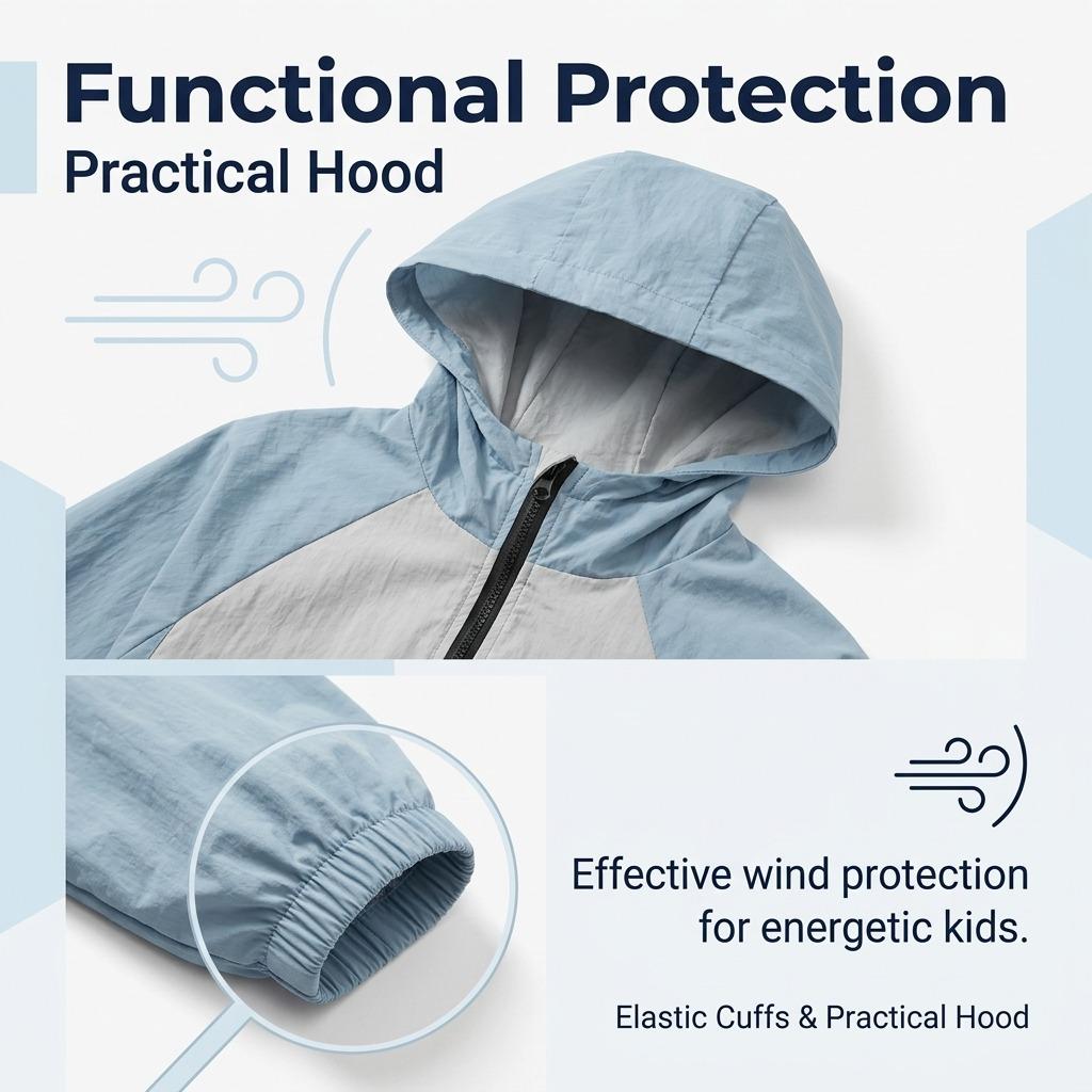 New Summer Sun Protection Clothing For Boys Lightweight And Breathable Sun Protection Shirt With Hood For Older Children Summer Sun Protection