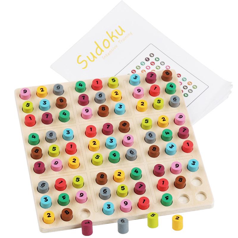 Sudoku Puzzle Board: Logic & Brain Development Toy for Kids' Early Education