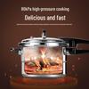 Royalstar Household Gas Stove Pressure Cooker with Steamer