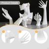 Hand Model Finger Jewelry Holder Stand Resin Bracelet Rack Modern Women Gift Storage