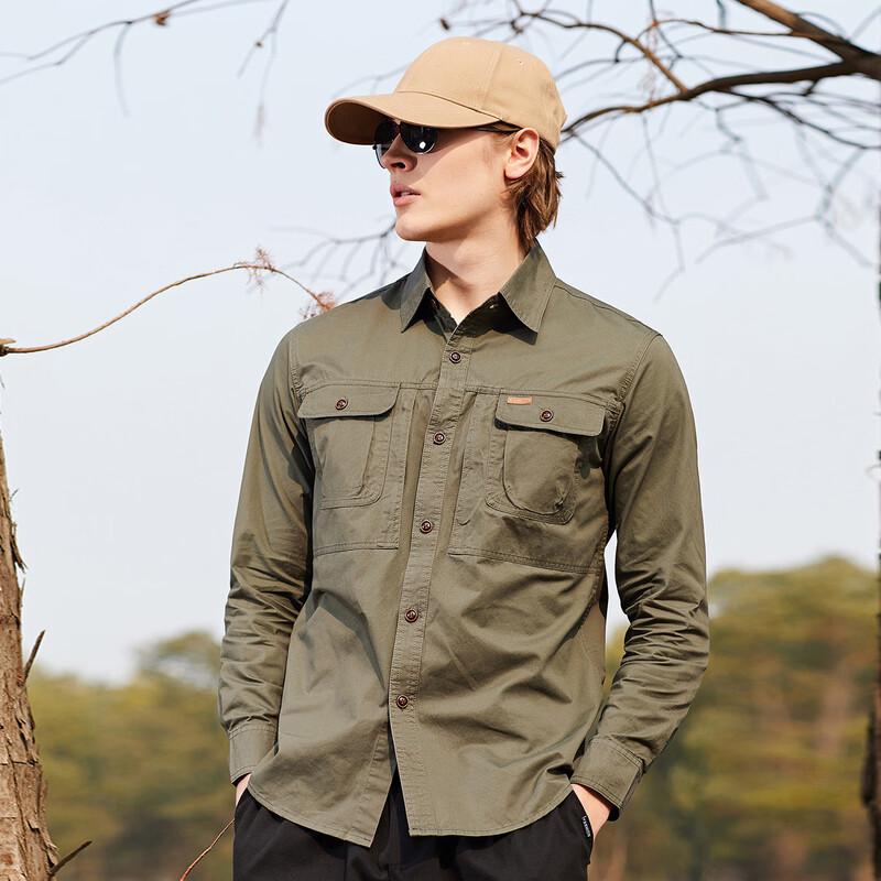 

JEEP Men s Washed Workwear Shirt M