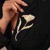 Suit Charm Deco Tulip Brooch Zinc Zinc Alloy Clothing Pin Accessories Cute Flower Bud Brooch  Ladies