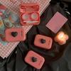 Effen Kleur Meisjes Contactlenzen Box Lens Case Vrouwen Draagbare Leuke Brillenkoker Houder Ogen Care Tools Kit Set Container