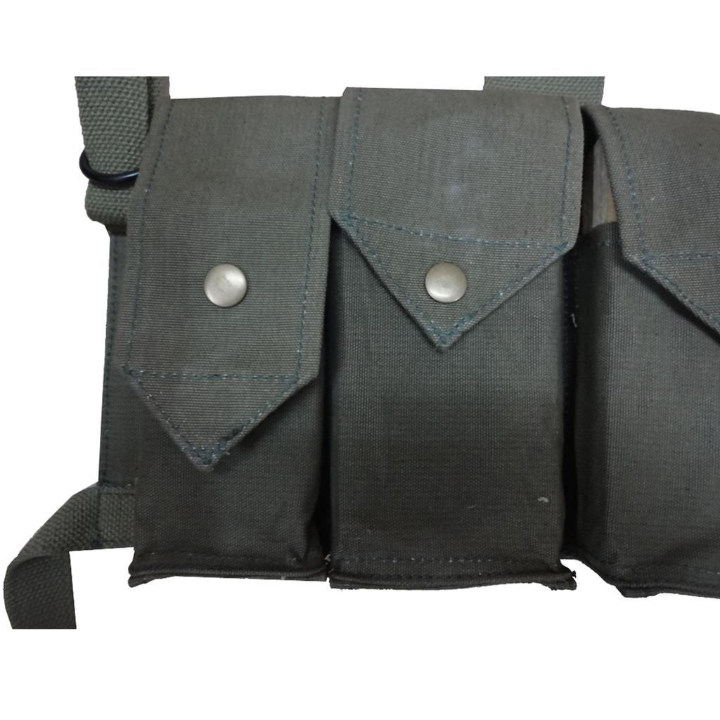 Rhodesian Bush War Magazine Chest Rig w/Grenade Pocket OD - Repro UE-TLVE-GWXG