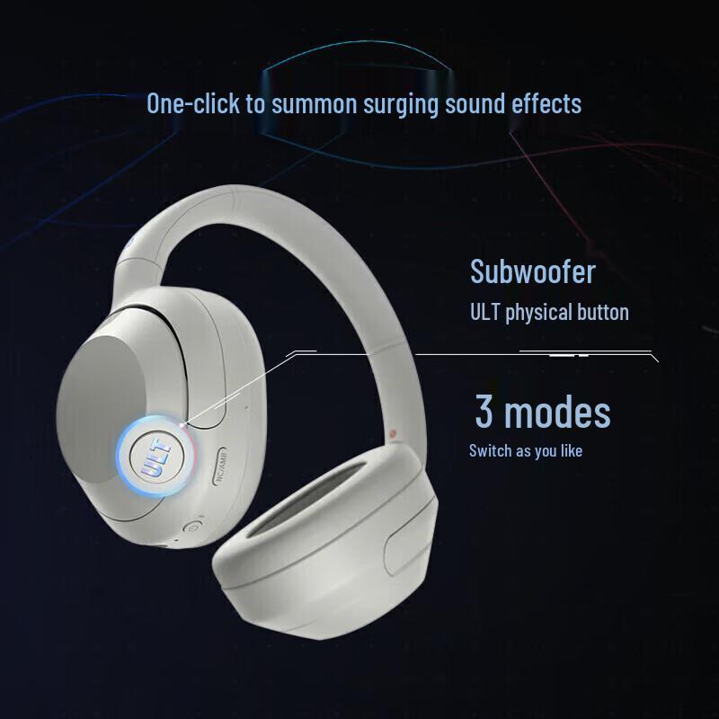 Sony ULT WEAR Heavy Bass Noise-Cancelling Bluetooth Headphones