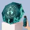Hibernian FC Mini 5 Fold Pocket Umbrella Compact Lightweight Anti UV Rain Sun Protection Umbrella Portable Travel Umbrella