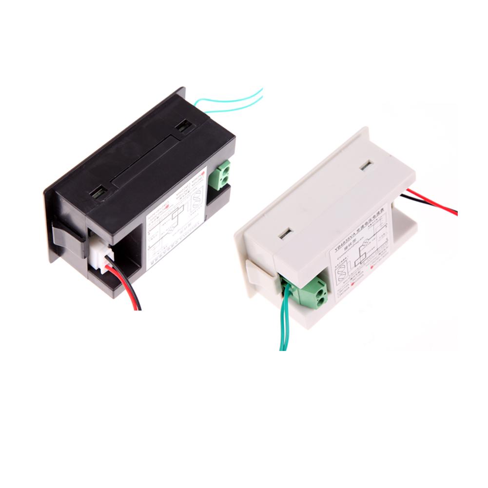 Digital Voltmeter Ammeter AC 60-500V 100A Panel Amp Volt Meter Dual LED Display Volt Detector Tester Monitor Panel