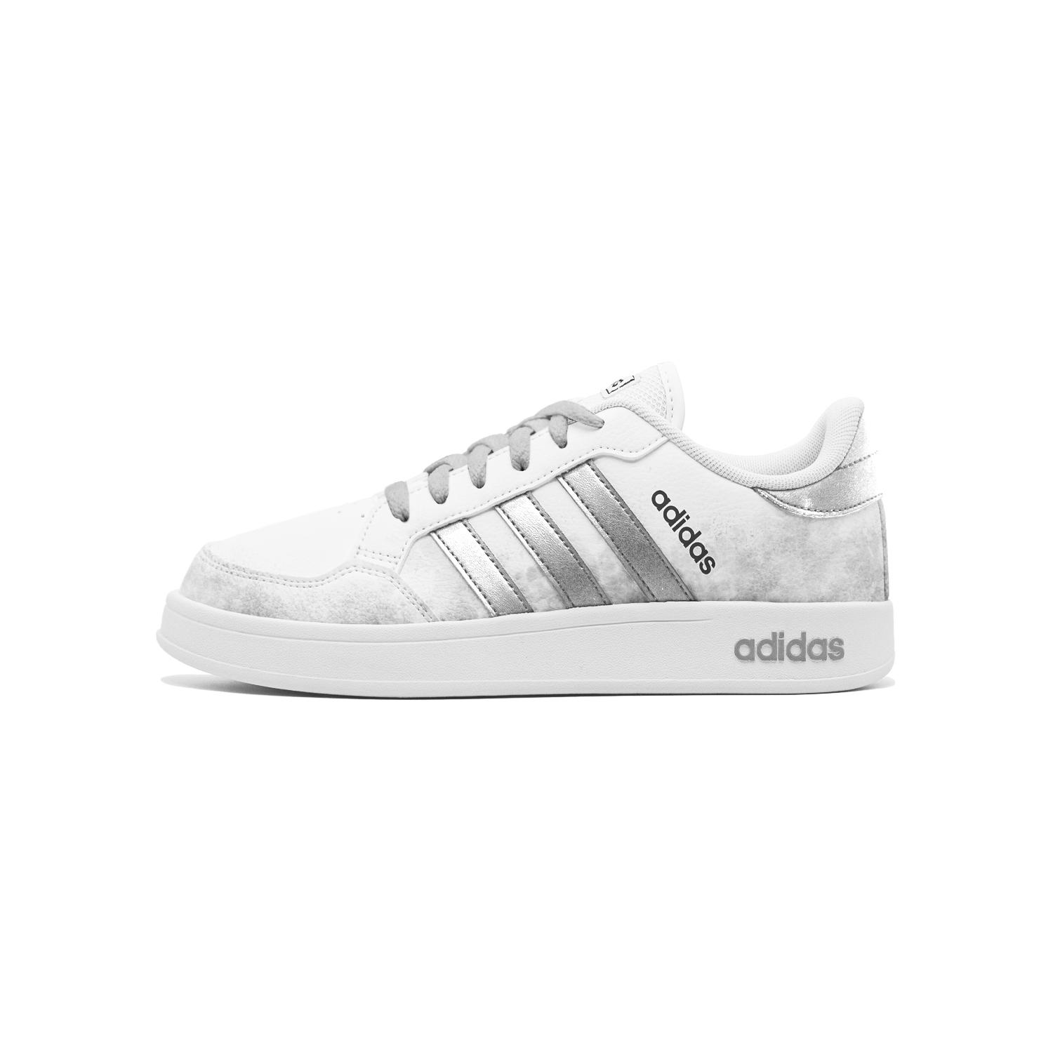 Adidas Neo Breaknet Silver Mist Misadventure Low top Skateboard Shoes Men s Silver White Gray FX8707(Team830-) 40