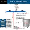 Pneumatic 3-Cylinder Lifting Mixer for IBC Totes