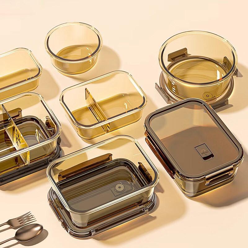 Lunchbox aus hochwertigem Borosilikatglas