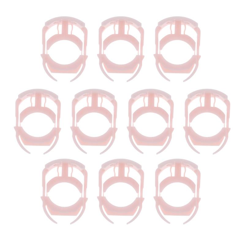 10Pcs Fuel Filter Pipe Clamp 3/8" Fuel Pipe Fixing Clamp Guide Fastener For Ford 2004 Model 7L3Z-9S317-B F Series Pickup Truck