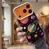 Phone Case: Lambskin 2D Flat Samsung Galaxy A34 A35 M05 M06 S20 S22 S21 FE Plus 5G Protective Case, Colorful Planet, Christmas and Halloween Gift