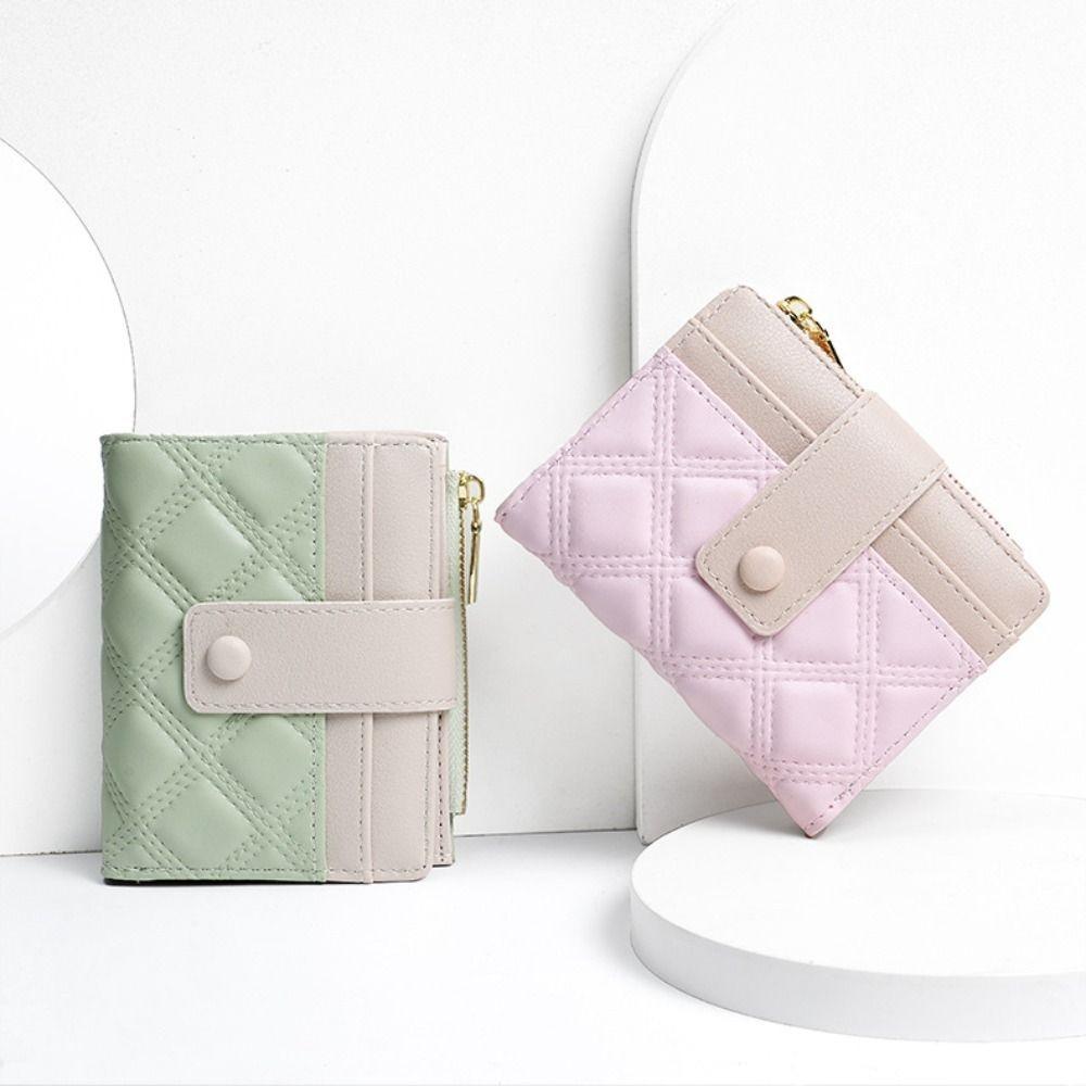 Zipper Cute Pocket Purses Portable Card Holder Storage Bag Folding Coin Purse  Girls