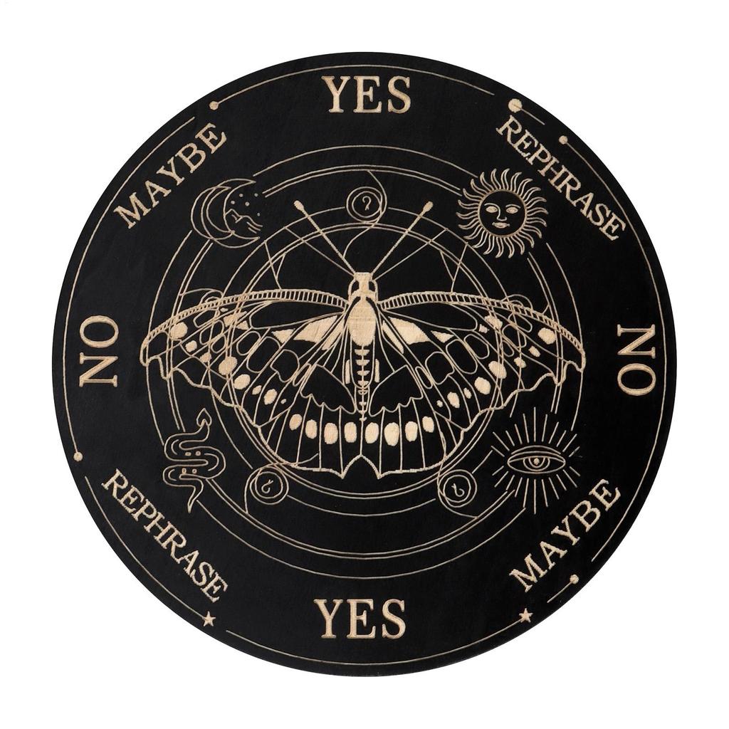 Divination Board Decision Maker Planchette Decorative Message Wooden Boards Ouija Board Game Fortune Telling Divination Board