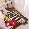 Carpet M&M Candy Snacks Kitchen Mat Kids Room Bedroom Decoration Balcony Anti-Slip Doormat Living Room Alfombra