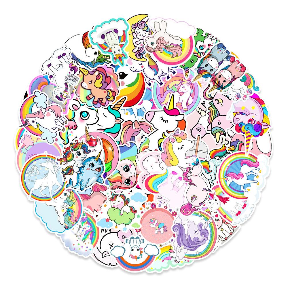 100 Horned Beast Graffiti Stickers Suitcase Guitar Mobile Phone Tablet Decoration Stickers