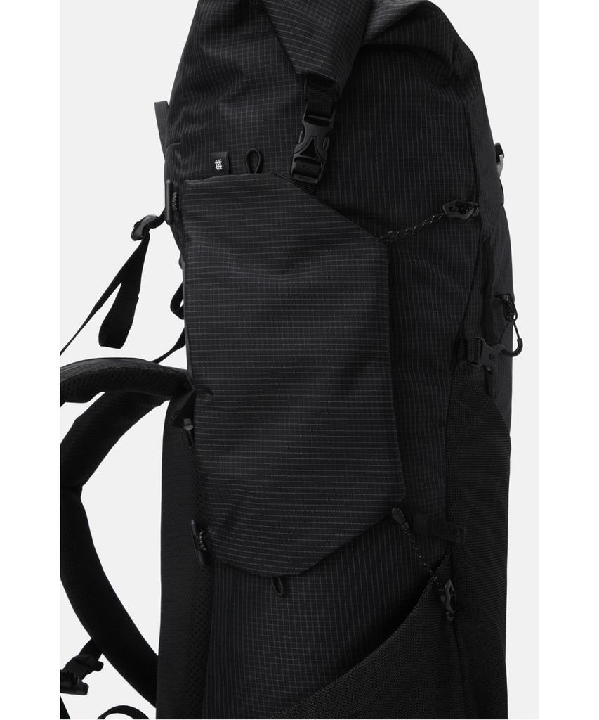 Kolon Sport Roll-Top Backpacking Axiom Backpack 33L(+7L) Qebxx26242Blk