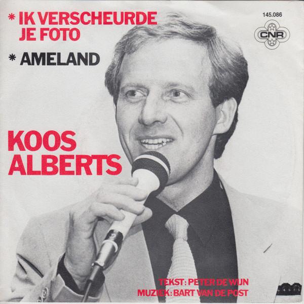 

7inch Record KOOS ALBERTS Ik Verscheurde Je Foto Ameland 145086 CNR 1984 Netherland Pop Used