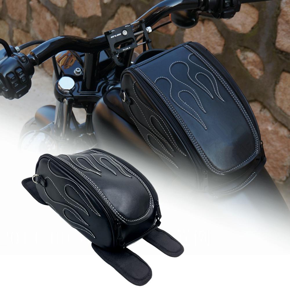 Borsa serbatoio moto borsa serbatoio olio carburante borsa laterale moto Per Honda Yamaha Suzuki Kawasaki Harley Sportster XL 883 XL1200