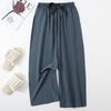 Cotton Silk Pajama Pants for Women, New Summer Style, Thin Cotton Casual Pants, Can Be Worn Outside, Large Size Home Pants