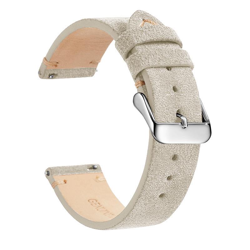 Elegantes Echtleder-Uhrenarmband, Schnellverschluss 14mm/16m/18mm/20mm/22mm Uhrenarmbänder, für Samsung, Seiko, Oris, Citizen Uhr