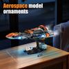 Weltraum-Erkundungs-Serie Bausteine, Raumschiff und Superflugzeug Modellbau, Kinder DIY Spielzeug und Geschenke
