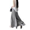 Xppe Gaucho Casual Satin with Elastic Long High Plus Sizes Perfect for and Fall Women's Wide-Leg Pants, Waist, Length, Waist, Available, Flattering,
