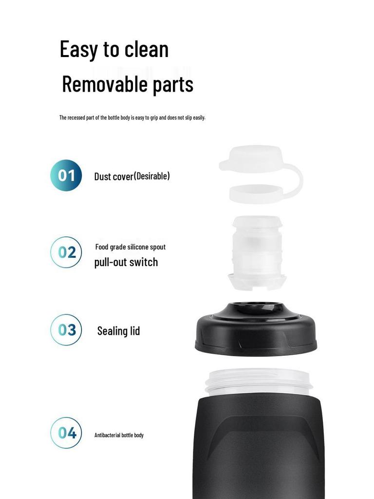 EVR Colorful Lightweight Plastic Cycling Water Bottle for Mountain & Road Bikes