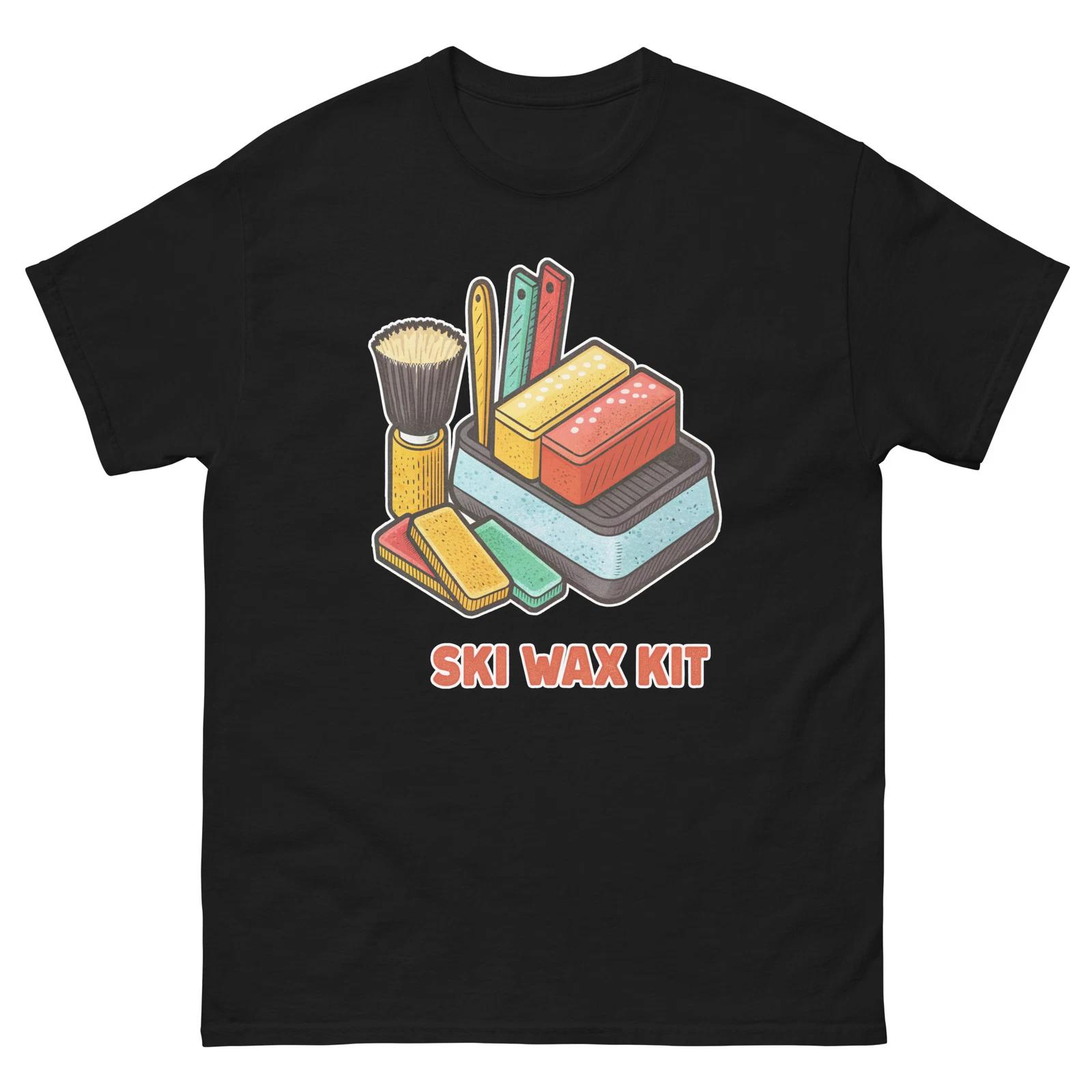 Ski Wax Kit Mountain Ski Resort Town T-Shirt 4XL