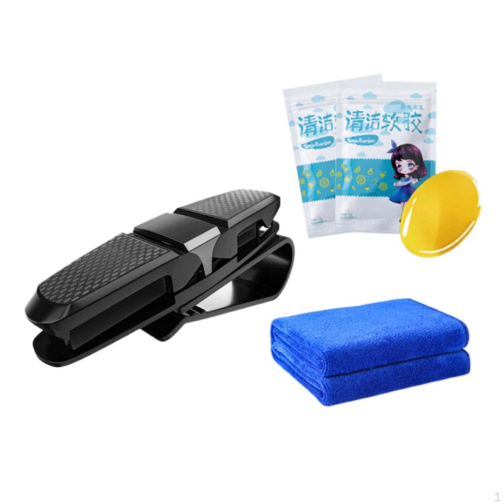 Car Sun Visor Clip Stand, Glasses Holder In Car, Double Ends Clip, Accessories for Cars, Trucks,