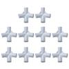 Convenient Canopy Pole Tees for Garden Plant Supports Pet Beds (16mm I D 10PCS)