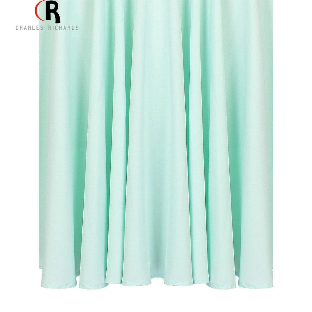 2018 Bohemian High Waist Midi Skate Dress Skirt