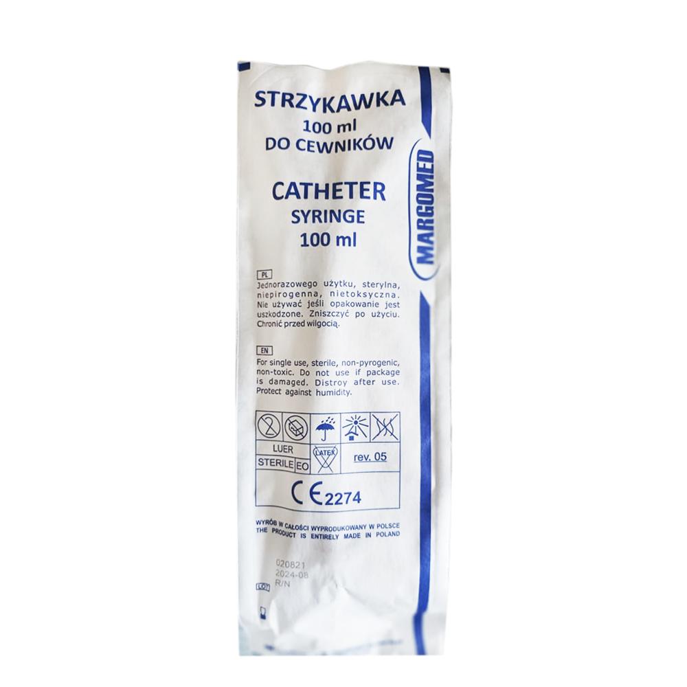 Catheter Syringe 100ml Margomed 1pc