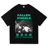 Fallen Angels Retro Printing Teeshirt Vintage Comfortable Tshirt High Quality Cotton Round Neck Casual Unisex UnisexWomen Tee