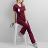 Women's and Men's Short Sleeve Scrub Suit for Dental, ICU, and Salon Professionals