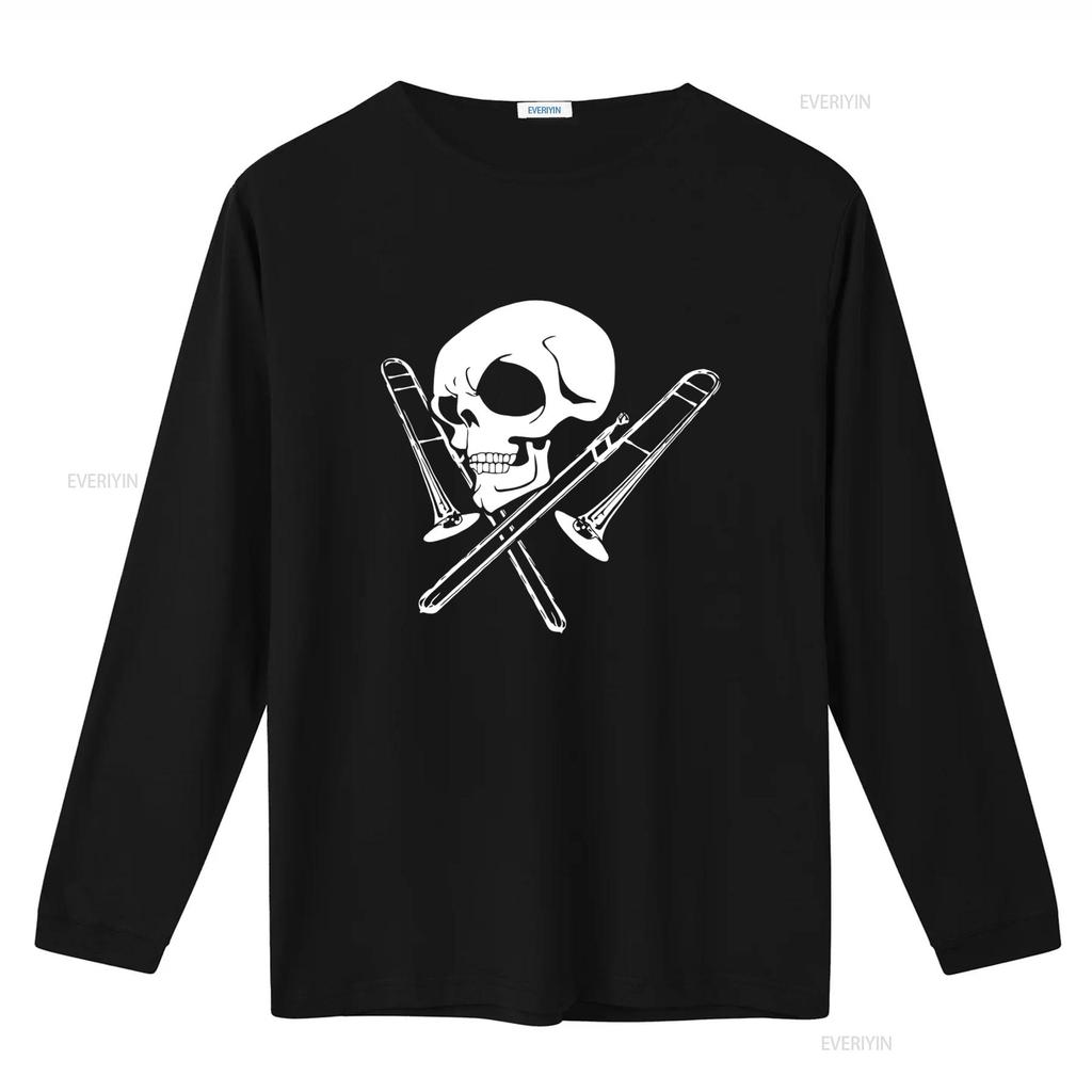 Skull And Trombone Print T Shirt for Vintage Washed Streetwear Top For Everyday Wear Stylish Breathable Versatile Unisex