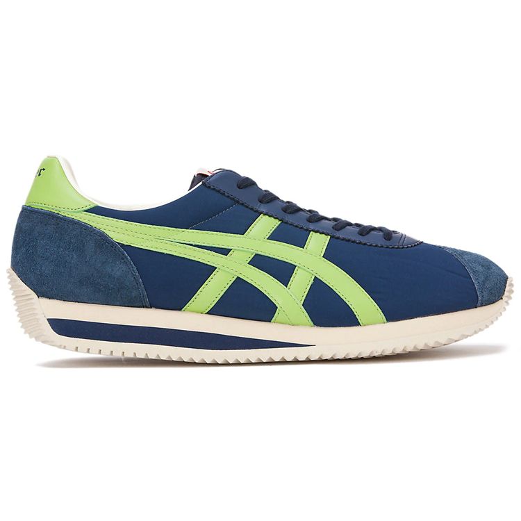 ONITSUKA TIGER Moal 77 NM Peacoat Neon Lime Unisex Sneakers Blue 1183A916-400